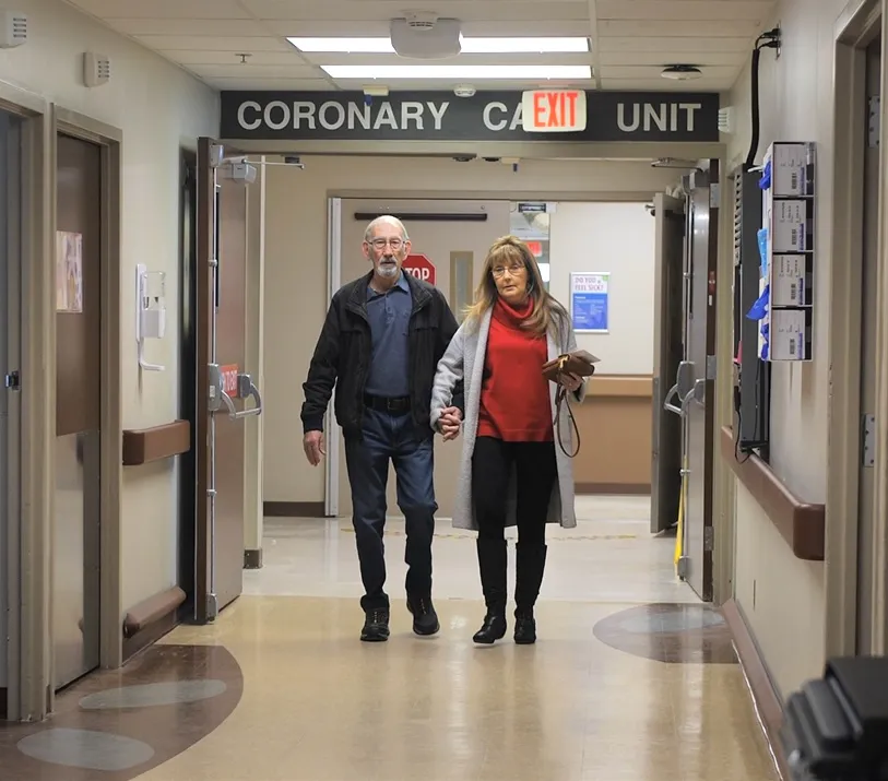 Pam and Jerry leaving CCU